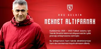 Samsunspor teknik direktörlüğe Mehmet Altıparmak'ı getirdi