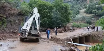 SAĞANAK YAĞIŞ, NAZİLLİ'DE SU BASKININA YOL AÇTI