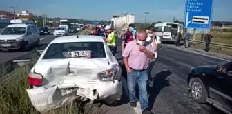 Son dakika haberi | Tekirdağ'da zincirleme trafik kazasında 7 kişi yaralandı