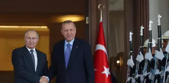 Cumhurbaşkanı Erdoğan, Putin'le görüştü! Masada 5 konu başlığı vardı