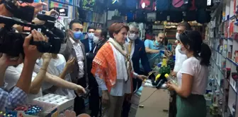 İYİ Parti Genel Başkanı Akşener'den Milas mesaisi