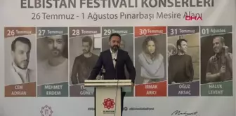 ELBİSTAN'DA 'MÜZİK FESTİVALİ' DÜZENLENECEK