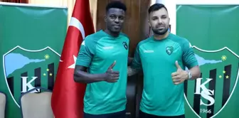 Kocaelispor, Michael Pereira ve Hasan Hatipoğlu'yu renklerine bağladı