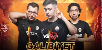 VFŞL'de zirvenin namağlup tek sahibi Galatasaray Espor!