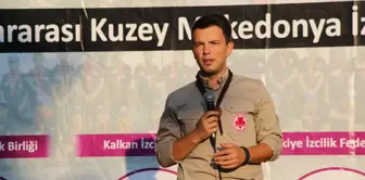 Kuzey Makedonya'da düzenlenen Uluslararası İzcilik Yaz Kampı, açılış töreniyle başladı