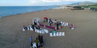 Beyşehir'de görevli nikah memuru, bu kez kızının nikahını kıydı