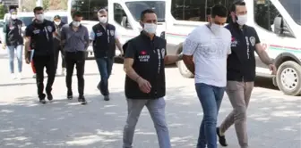 Elleri, gözleri bağlanarak kaçırılan iş insanının kurtarıldığı anların görüntüleri ortaya çıktı