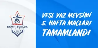 Nasr Esports, VFŞL'nin 5. haftasında yeniden zirvenin ortağı