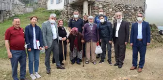 Espiye Kaymakamı Tengir, Kore gazisini ziyaret etti