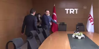 TRT'de devir teslim töreni yapıldı