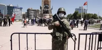 TAKSİM'DE 20 TEMMUZ ÖZGÜRLÜK VE BARIŞ BAYRAMI KUTLAMASI