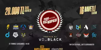 WD Black PUBG Invitational Yaz Kupası bugün başlıyor