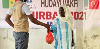 Aziz Mahmut Hüdayi Vakfı, Senegal'de ihtiyaç sahiplerine kurban eti ulaştırdı