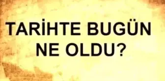 Tarihte bugün ne oldu? 23 Temmuz tarihinde ne oldu, kim doğdu, kim öldü, hangi önemli olaylar oldu? İşte, 23 Temmuz'da yaşananlar!