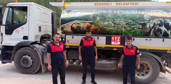 Bin 900 kilometreden Muğla'ya yangın desteği