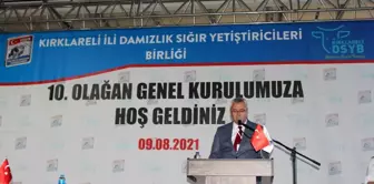 Kırklareli Damızlık Sığır Yetiştiricileri Birliği 10. Olağan Genel Kurulu yapıldı