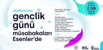 ULUSLARARASI GENÇLİK GÜNÜ İÇİN 12 ÜLKEDEN 2 BİN GENÇ ESENLERDE BULUŞUYOR