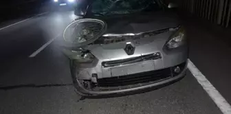 Otomobilin çarptığı bisikletli genç ağır yaralandı