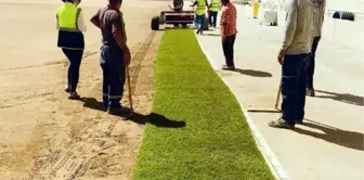 Alsancak Stadı'nda çalışmalar devam ediyor