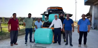 Bafra'ya kombine silaj ve küspe paketleme makinesi