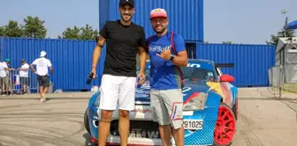 Ünlü oyuncu Ümit Erdim Red Bull sporcusu Abdo Feghali ile drift yaptı