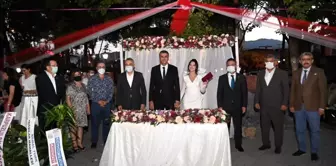 Karpuzlu Belediye Başkanı Dönmez nikah masasına oturdu