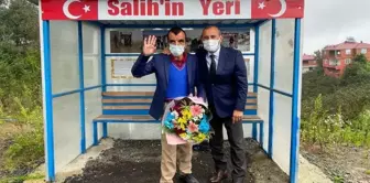 Ordu Valisi Sonel, Gürgentepeli Salih'i kendisi için konulan durakta ziyaret etti