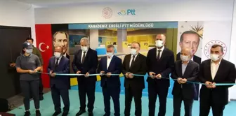 4 milyon TL üzerinde yatırım olan PTT binası hizmete açıldı