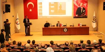 Kütahya'da 'Ekinoks'ta Tillo' konulu konferansa katıldı