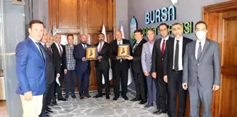 Bursa Ticaret Borsası, Gaziantep Ticaret Odası heyetini ağırladı