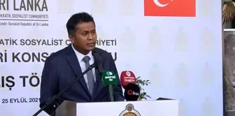 Sri Lanka Demokratik Sosyalist Cumhuriyeti Bursa Fahri Konsolosluğu törenle hizmete açıldı