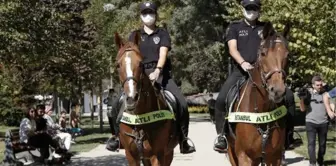 ATLI POLISLERDEN MACKA DEMOKRASI PARKI'NDA DENETIM