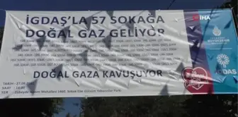 Sultangazi'de 900 haneye doğalgaz ulaştırıldı