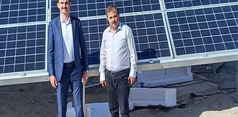 Ahırlı Belediyesinin güneş enerji santrali tamamlandı