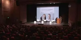 Juan Manuel Santos ve Ingrid Betancourt, Bogota'da düzenlenen söyleşiye katıldı