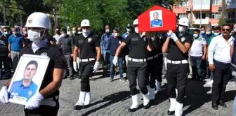 Son dakika haber... Kalp krizi sonucu hayatını kaybeden polis memuru için tören düzenlendi