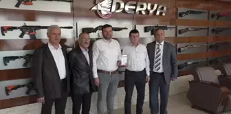 Beyşehir'de ihracatta ilk bine giren firmaya plaket verildi