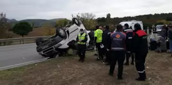 Amasya'da tarım işçilerini taşıyan minibüs devrildi: 18 yaralı