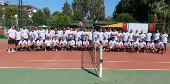 Muğla'da düzenlenen 'Likya Cup Veteran Erkekler Tenis Turnuvası' sona erdi