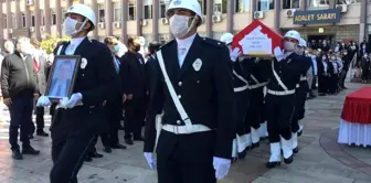 Evinde ölü bulunan hakim Tuncalı için Aydın Adliyesi önünde tören düzenlendi