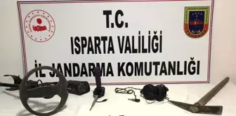 Sit alanında kaçak kazı yapan 8 kişi suçüstü yakalandı