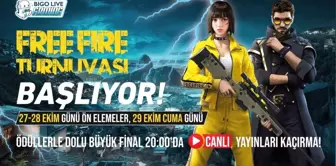 Bigo Live'ın düzenlediği ilk turnuva olan Bigo Live Free Fire Turnuvası duyuruldu