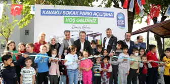 Güzeltepe Kavaklı Sokak Parkı açıldı