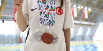 Özel sporcu Ada Zehra Anlatıcı'nın 4 dünya rekoru mutluluğu