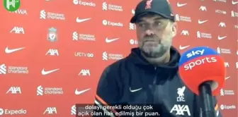 Jürgen Klopp: 'Yenilgi Gibi Hissettiriyor'