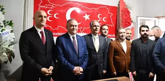 MHP Grup Başkanvekili Akçay, partisinin Yüksekova ilçe binasının açılışına katıldı