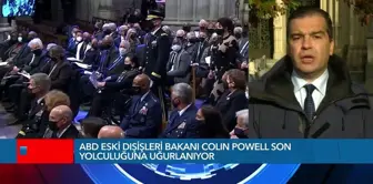 ABD'nin Eski Dışisleri Bakanı Colin Powell'ın Cenaze Töreni Yapıldı