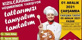 Kızılcahamam'da Höşmerim yarışması yapılacak