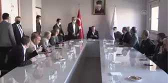 ŞANLIURFA - BİK Genel Müdürü Duran yerel gazetelerin sahipleriyle buluştu