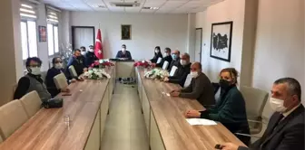 Burhaniye'de spor güvenlik toplantısı yapıldı